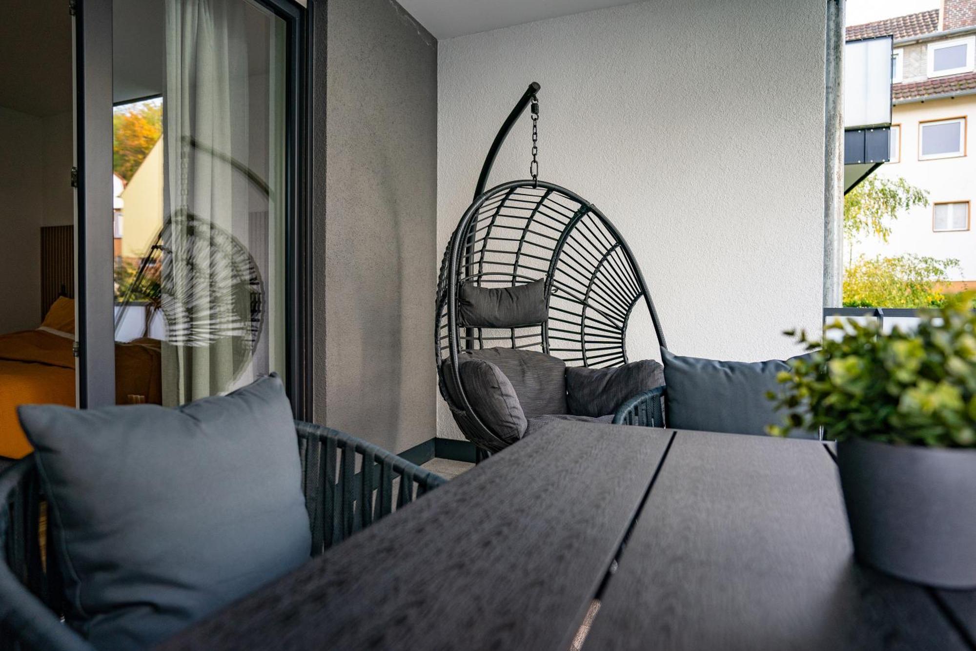Reitz - Apartment I Zentrale Lage I Stellplatz I 55Qm I 2 Zimmer I Kueche I Bad I Terrasse Bad Hersfeld Exteriör bild